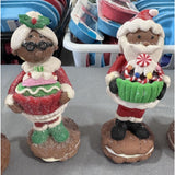 Valerie Parr Hill Set of 4 Holiday Figures with Sweet Treats by Valerie NIB