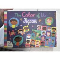 The Color Of Us Jigsaw Puzzle & card Game Both brand new Ages 3 and up