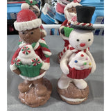 Valerie Parr Hill Set of 4 Holiday Figures with Sweet Treats by Valerie NIB