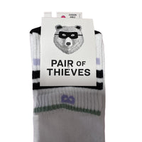 3 Pair of Thieves Cushion Ankle socks Mens 6-12 4 way stretch no shift fit