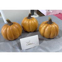 3 Thanksgiving Pumpkins Thankful Grateful Blessed 3" Valerie Parr Hill NIB