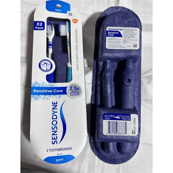 6ct Sensodyne Protection SOFT Toothbrush 3 x 2 per Pack Same day ship