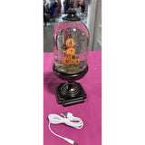 Valerie Parr Hill Lighted Autumn Water Globe Glitter Swirl lantern