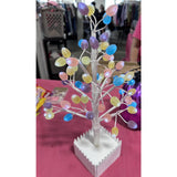 16” Lighted Blue yellow pink purple Gum Drop Candy Tree Valerie Parr Hill RARE